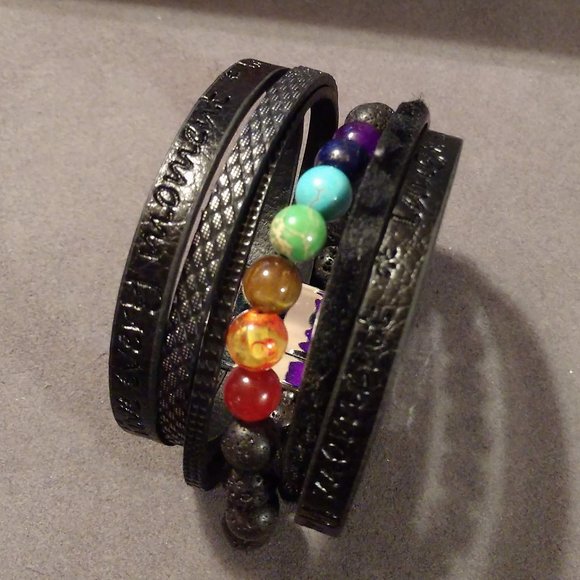 Jewelry - NEW Boho Chakra Magnetic Bracelet